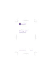 Microsoft RM-1072 Démarrage Rapide