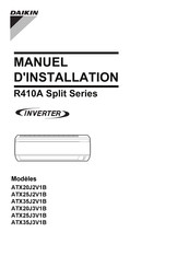 Daikin ATX35J2V1B Manuel D'installation