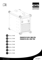 GYS PROGYS FLEX 280 CEL Mode D'emploi