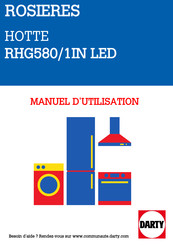 ROSIERES RHG5800/1IN Manuel D'instructions