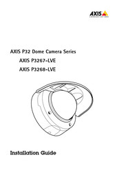 Axis P32 Série Guide D'installation