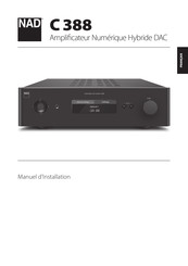 NAD C 388 Manuel D'installation