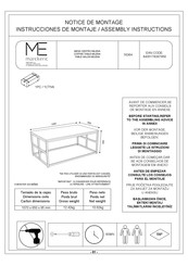 MARCKERIC MILENA 16364 Notice De Montage