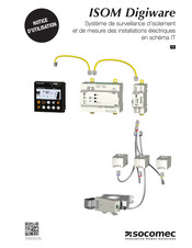 socomec ISOM Digiware Notice D'utilisation