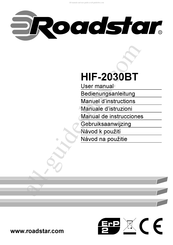 Roadstar HIF-2030BT Manuel D'instructions