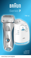 Braun 790 cc 5671 Mode D'emploi