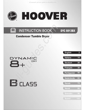 Hoover Dynamic 8+ DYC 8813BX Livret D'instructions