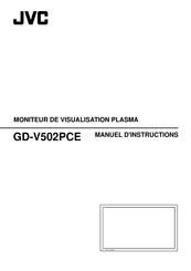 JVC GD-V502PCE Manuel D'instructions