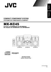Jvc MX-KC45 Manuel D'instructions