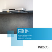 Wesco EVME 207 Mode D'emploi