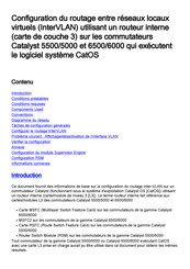 Cisco Catalyst 5500 Configuration Rapide