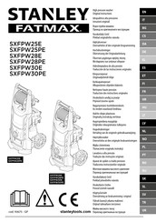 Stanley FATMAX SXFPW30E Traduction Des Instructions Originales