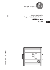 IFM Electronic efector300 SU7000 Notice D'utilisation