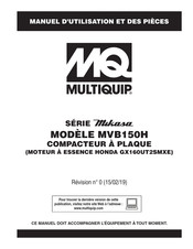 Mq Multiquip Mikasa Serie Manuel D'utilisation