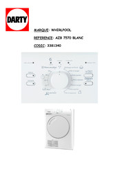 Whirlpool AZB 7570 Guide De Consultation Rapide