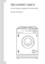 AEG OKO-LAVAMAT 12500 VI Notice D'utilisation