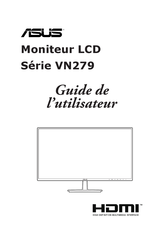 Asus VN279Q Guide De L'utilisateur