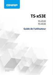 QNAP TS-453E Guide De L'utilisateur