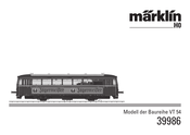 marklin VT 54 Mode D'emploi