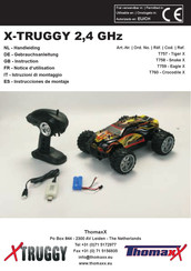 ThomaxX X-TRUGGY Eagle X T759 Notice D'utilisation