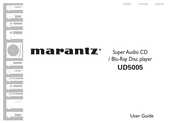 Marantz UD5005 Manuel De L'utilisateur