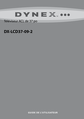 Dynex DX-LCD37-09-2 Guide De L'utilisateur