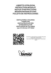 Bimar VC118 Notice D'instructions