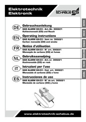 Elektrotechnik Schabus GX-C3 Notice D'utilisation