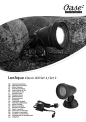 Oase LunAqua Classic LED Notice D'emploi