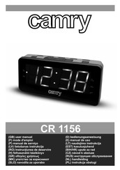 camry CR 1156 Mode D'emploi
