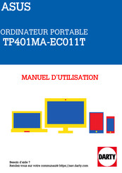 Asus Vivobook Flip TP401MA-EC011T Manuel Électronique