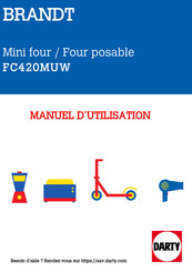 Brandt FC420M Serie Manuel D'instructions