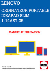 Lenovo IdeaPad Slim 1-14AST-05 Guide D'utilisation