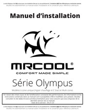 MrCool MULTI4-36HP230V1 Manuel D'installation