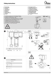 Clorius Controls 1-0152121 Instructions De Montage