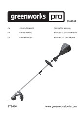 GreenWorks Pro STB456 Manuel De L'utilisateur