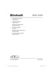 EINHELL 41.803.70 Instructions D'origine