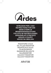 ARDES AR470B Mode D'emploi