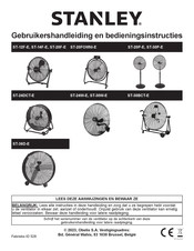 Stanley ST-30BCT-E Manuel D'instructions D'utilisation