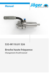 Jager S33-M110.01 S26 Manuel D'instructions