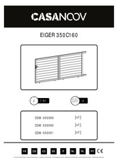 Casanoov EIGER 350C160 Mode D'emploi