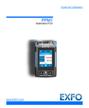 EXFO PPM1 Guide De L'utilisateur