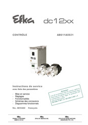 Efka dc 12 Serie Instructions De Service