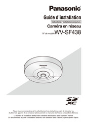Panasonic WV-SF438 Guide D'installation