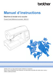 Brother 888-G10 Manuel D'instructions