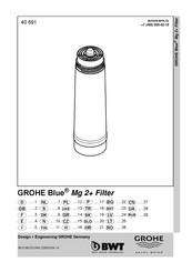 Grohe Blue Mg 2 plus Manuel D'instructions