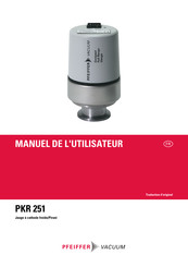 Pfeiffer Vacuum PKR 251 Manuel De L'utilisateur