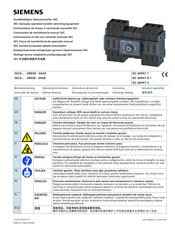 Siemens 3KC0 2NE00-0AA0 Serie Instructions De Service
