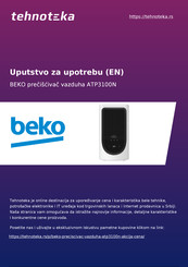 Beko ATP3100N Manuel D'instructions