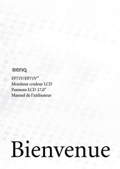 BenQ FP71V Manuel De L'utilisateur